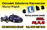 Ośrodek Szkolenia Kierowców "eLka" - Maciej Wiątek – logo