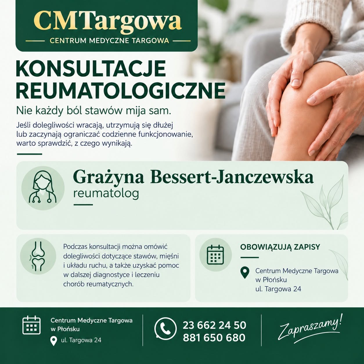 Centrum Medyczne Targowa - Agnieszka Tomaka, Płońsk