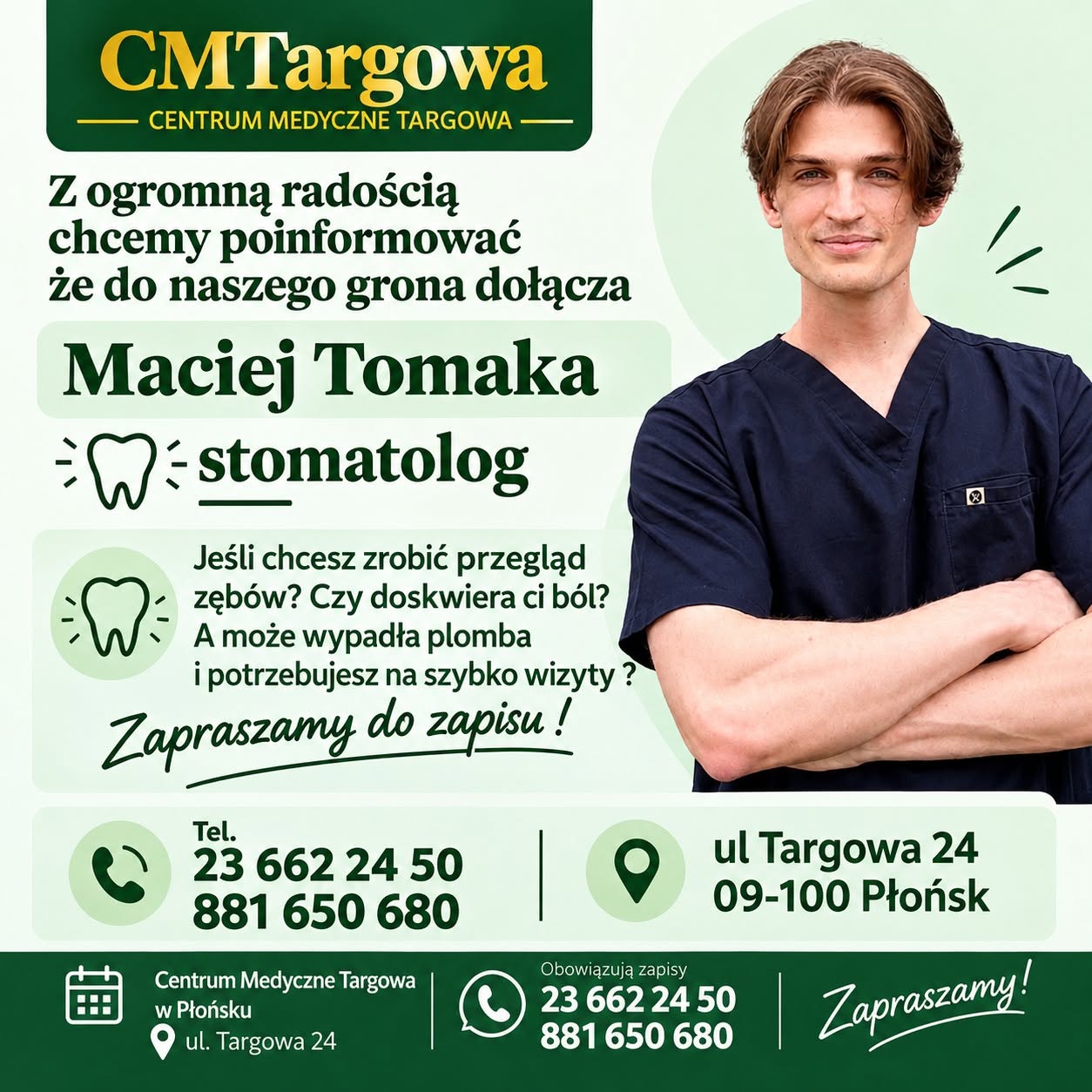 Centrum Medyczne Targowa - Agnieszka Tomaka, Płońsk