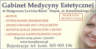 Logo: Gabinet Medycyny Estetycznej. Dr Małgorzata Lewicka-Kisiel