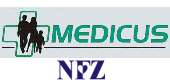 Logo: Niepubliczny Zakład Opieki Zdrowotnej MEDICUS