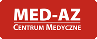 Logo: MED-AZ NZOZ Zając Zuzanna lek.med.spec.otolaryngolog,spec.audiolog.Zając Andrzej lek.med.spec.chorób wew.spec.gastroenterolog.