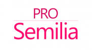 Logo: PRO Semilia Praktyka Rehabilitacji Ogólnej.