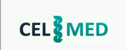 Logo: "CEL - MED" NZOZ. Cecylia Strąk lek. med. rodzinnej, pediatra, anestezjolog